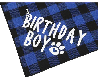 Dog Birthday Boy Bandana