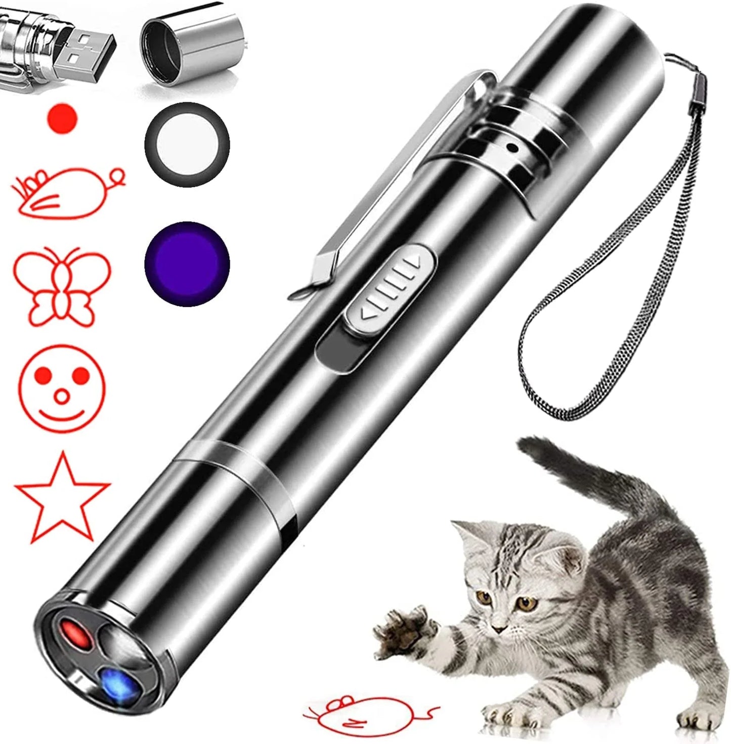 Superidag Laser Pointer Pet Toys for Dogs and Cats