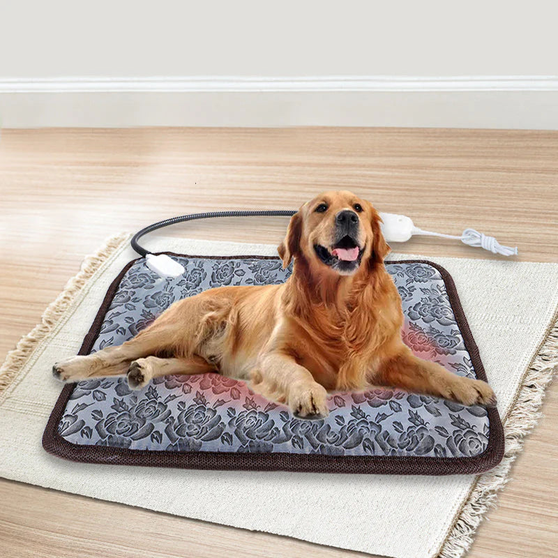 Superidag Pet Heating Pad | Winter Blanket Heater for Pets