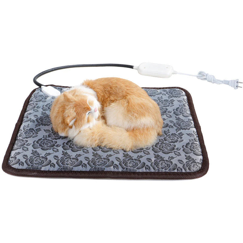 Superidag Pet Heating Pad | Winter Blanket Heater for Pets