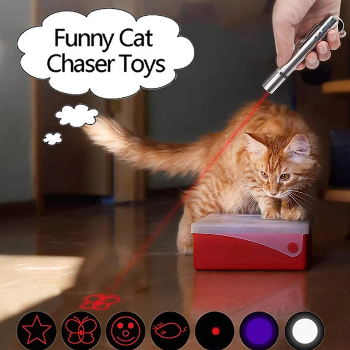 Superidag Laser Pointer Pet Toys for Dogs and Cats